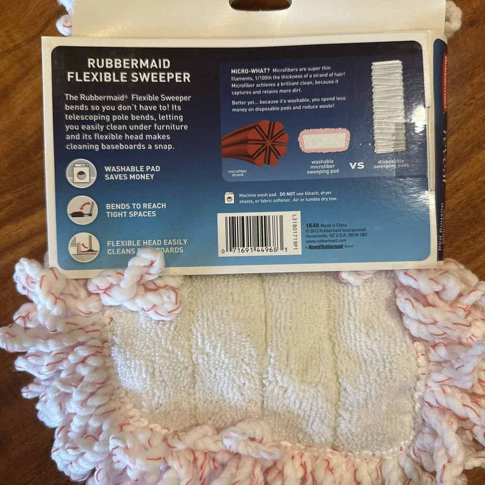 Rubbermaid Reveal Microfiber Dusting Pad 16.5